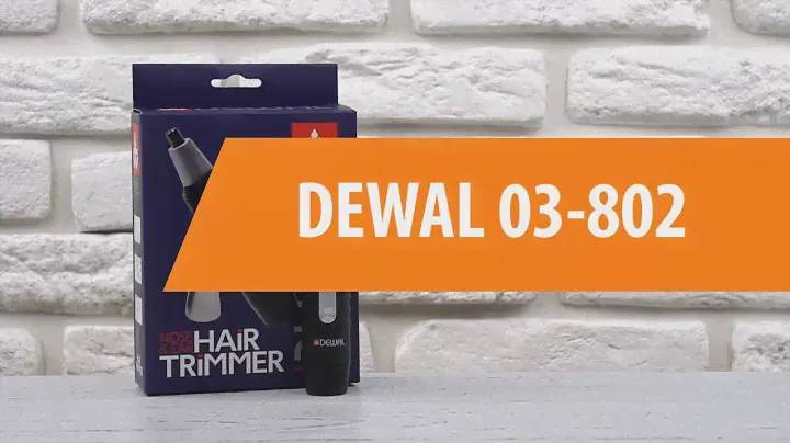 Распаковка триммера DEWAL 03-802 / Unboxing DEWAL 03-802